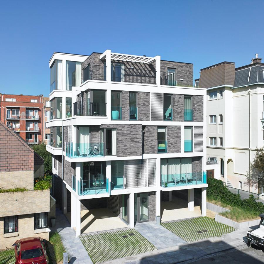 Stijlvolle En Lichtrijke Design Penthouse Met Prachtig Uitzicht Te Wenduine Apartment De Haan Bagian luar foto