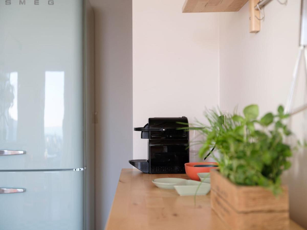 Stijlvolle En Lichtrijke Design Penthouse Met Prachtig Uitzicht Te Wenduine Apartment De Haan Bagian luar foto