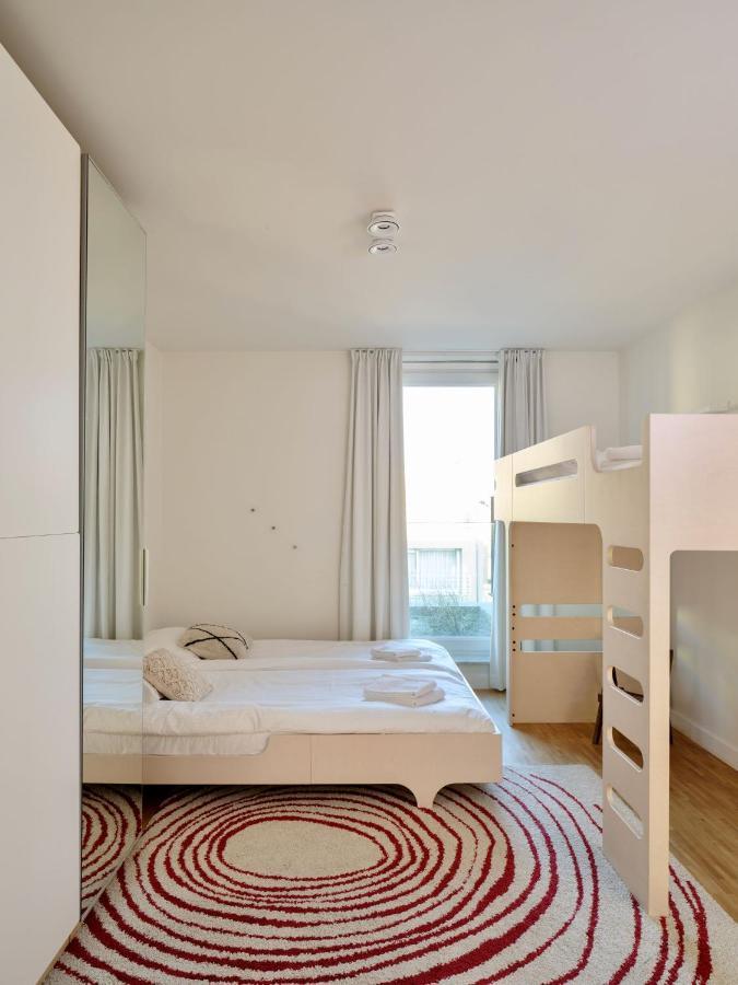 Stijlvolle En Lichtrijke Design Penthouse Met Prachtig Uitzicht Te Wenduine Apartment De Haan Bagian luar foto