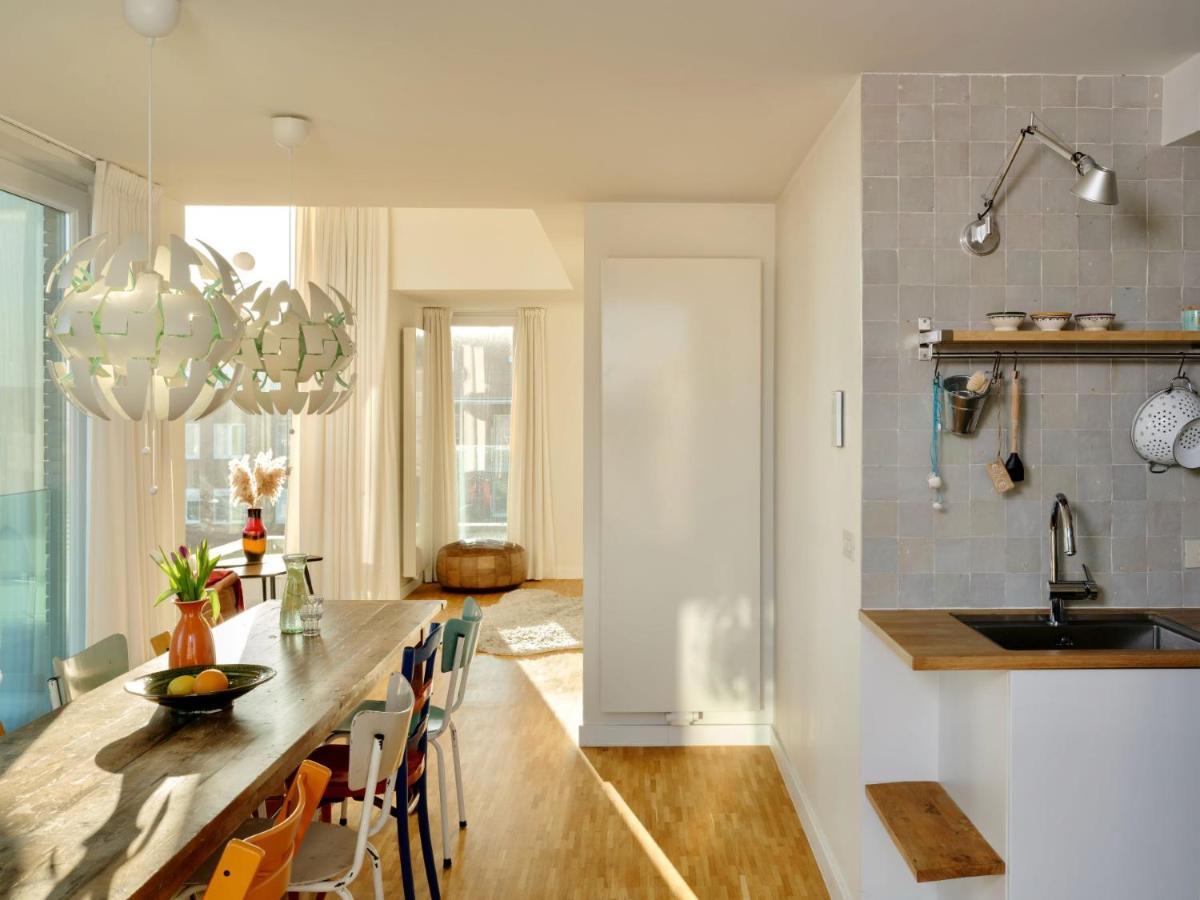 Stijlvolle En Lichtrijke Design Penthouse Met Prachtig Uitzicht Te Wenduine Apartment De Haan Bagian luar foto