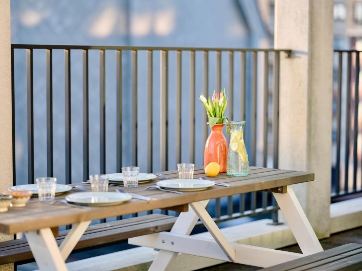 Stijlvolle En Lichtrijke Design Penthouse Met Prachtig Uitzicht Te Wenduine Apartment De Haan Bagian luar foto