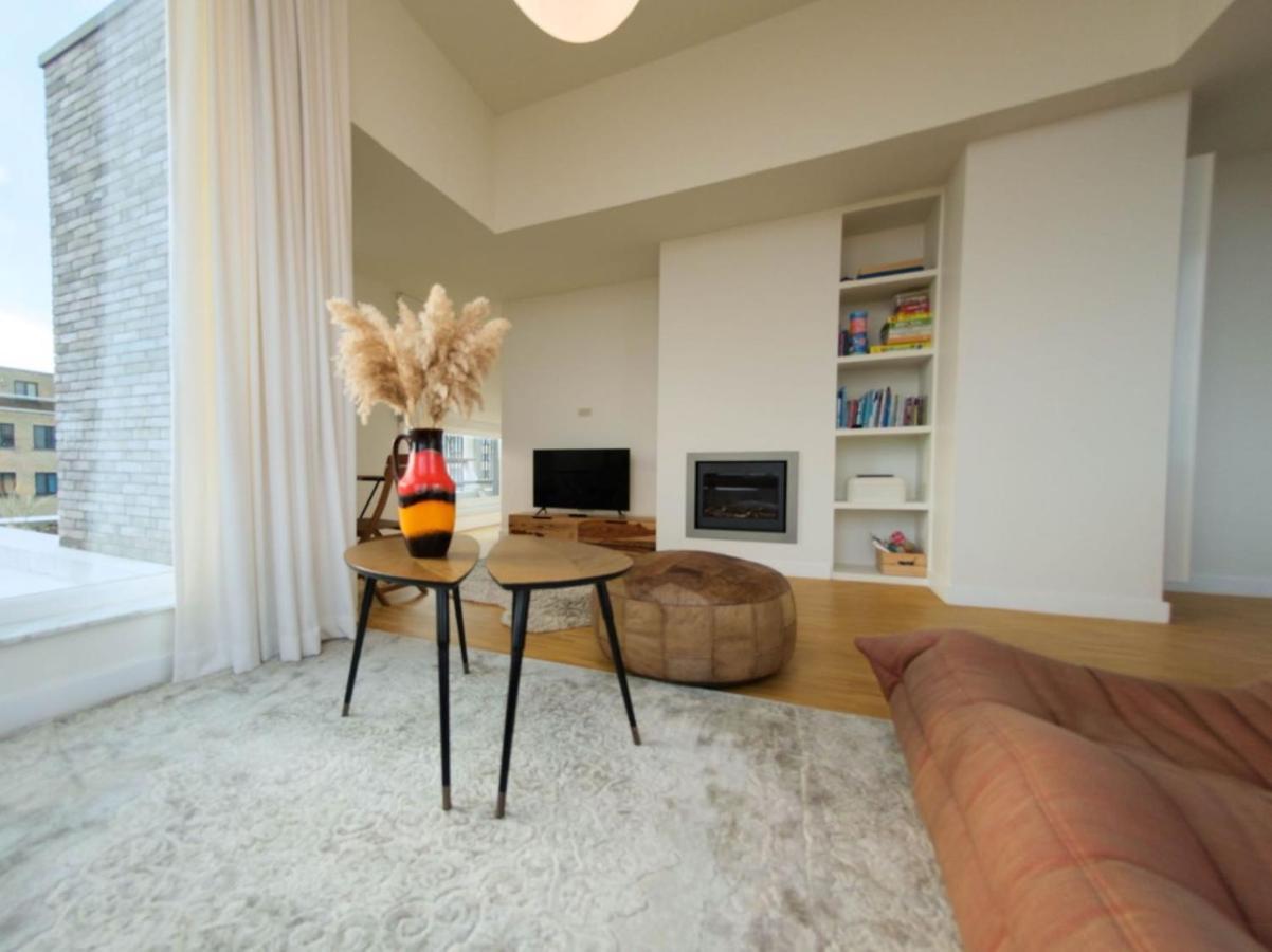 Stijlvolle En Lichtrijke Design Penthouse Met Prachtig Uitzicht Te Wenduine Apartment De Haan Bagian luar foto